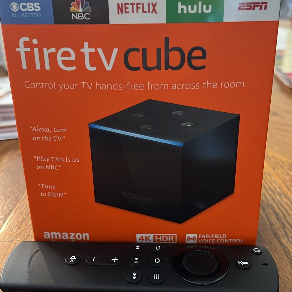Amazon fire tv cube